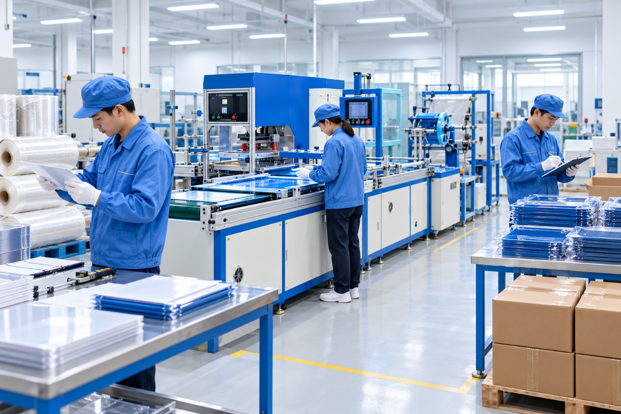 Quality inspection on a production floor