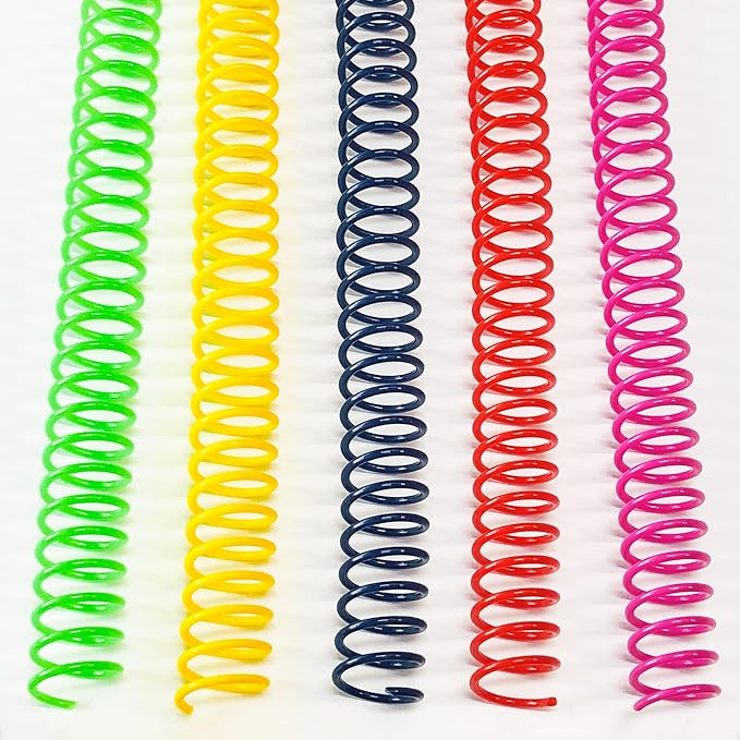 Spiral Binding Coil in multiple colors